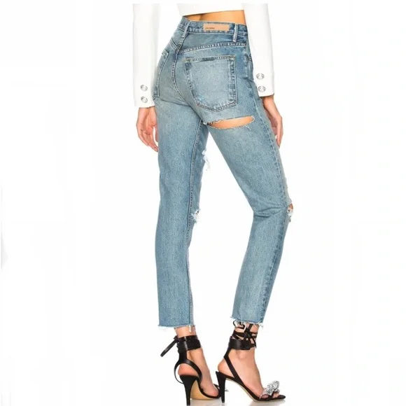 NWT GRLFRND Karolina High Rise Skinny Jeans in A Little More Love 23 - Picture 2 of 15